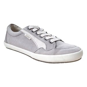 Taos Gray Canvas Sneakers Comfort Shoes Arch Support Walking Casual 7.5